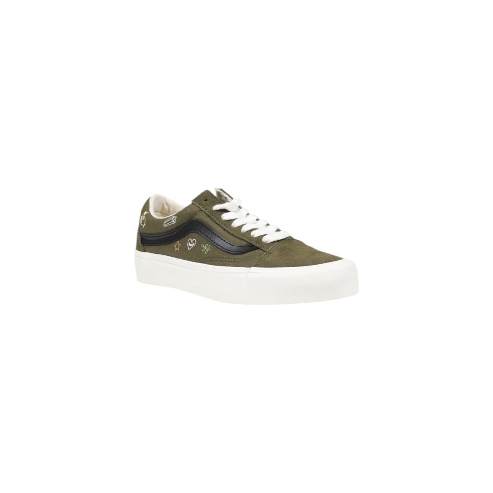 Vans Green Leather Sneaker