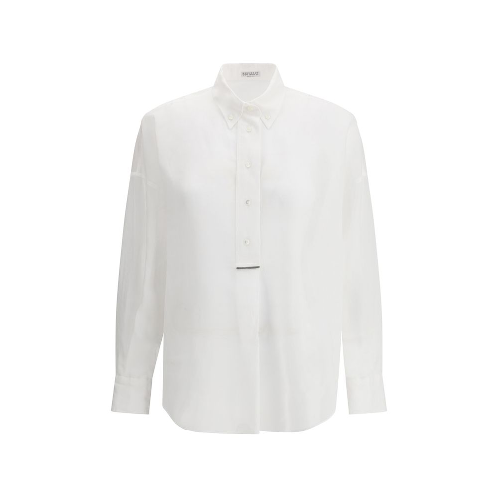 Brunello Cucinelli semi-transparent Shirt - ACCEXO