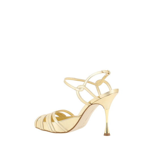 Manolo Blahnik Makanak Nappa Sandal