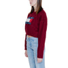 Tommy Hilfiger Jeans Bordeaux Recycled Polyester Sweater