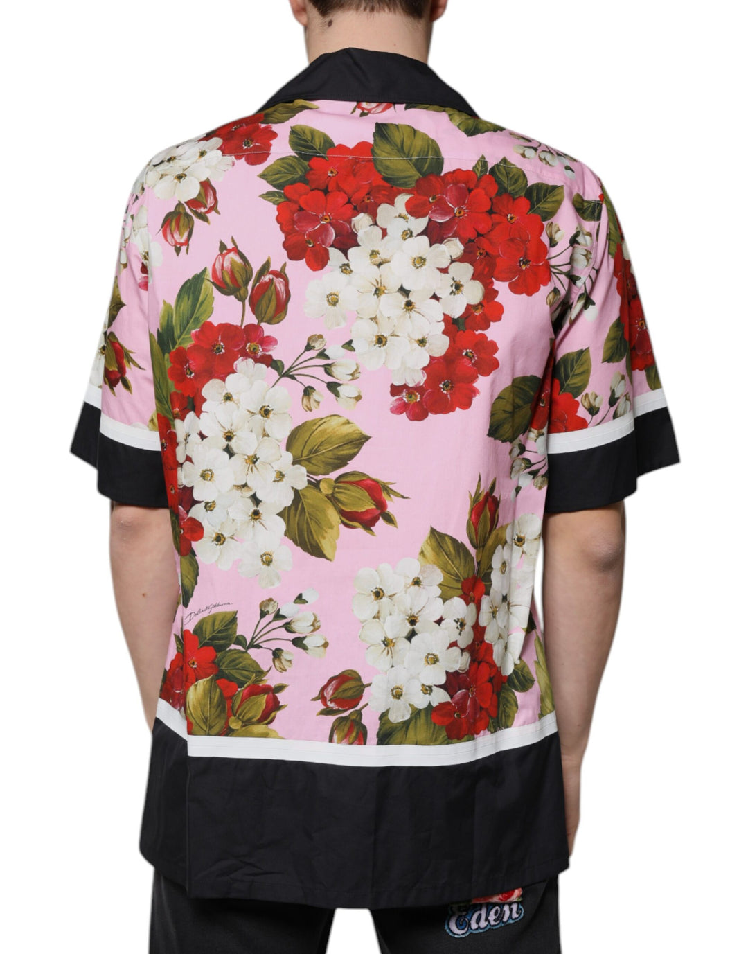 Dolce & Gabbana Multicolor Floral Button Down Casual Shirt