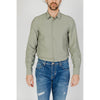 Antony Morato Green Viscose Shirt