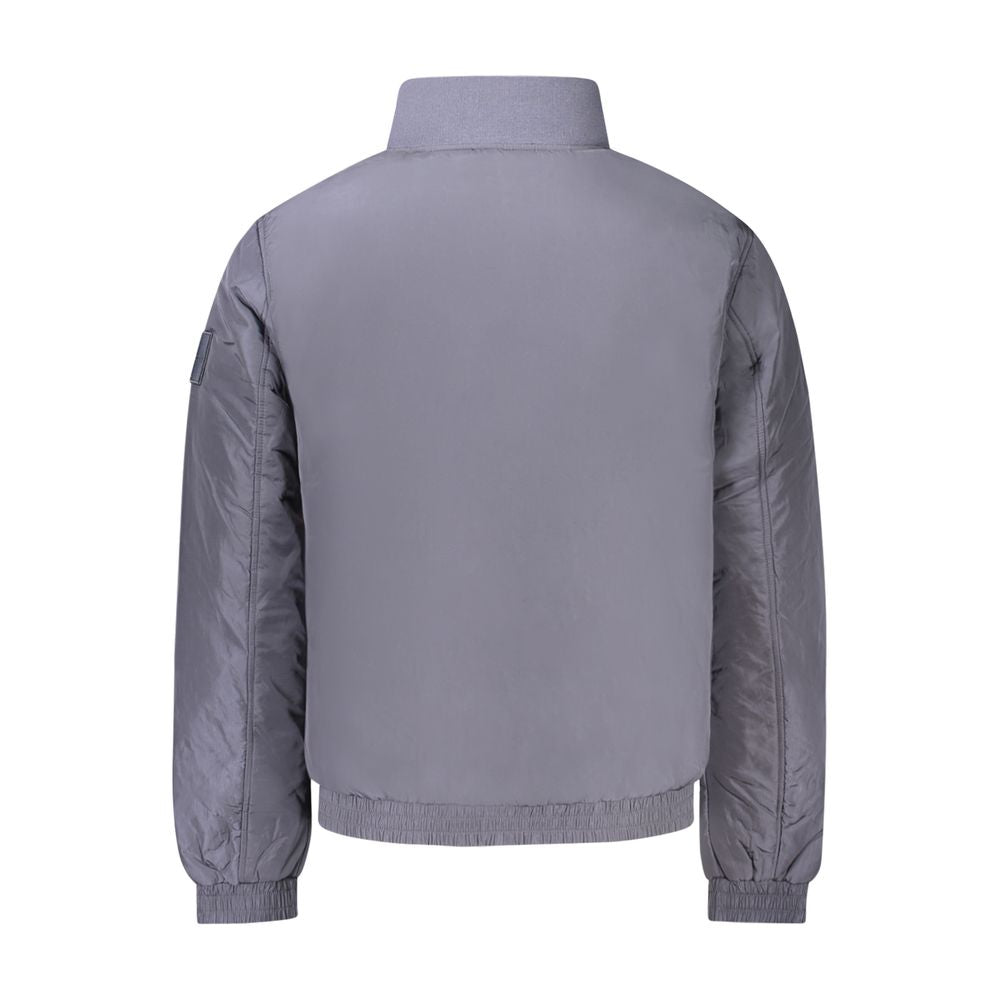 Calvin Klein Blue Polyamide Men Jacket