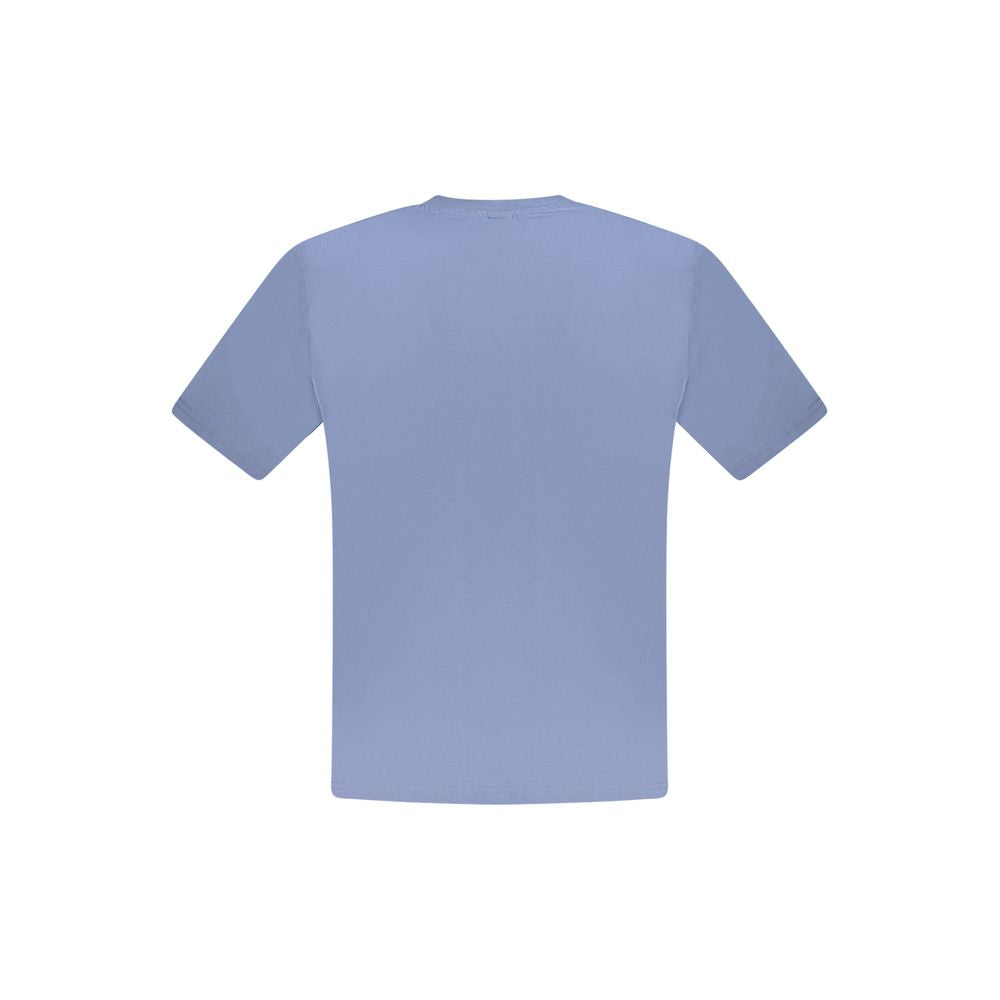 North Sails Blue Cotton Men T-Shirt