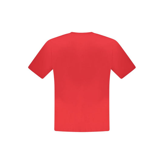 North Sails Red Cotton Men T-Shirt