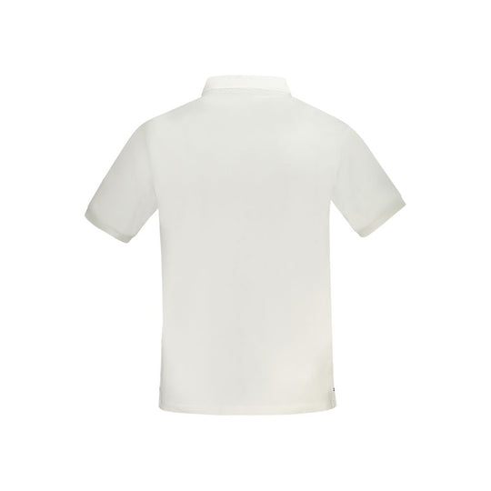 North Sails White Cotton Men Polo Shirt