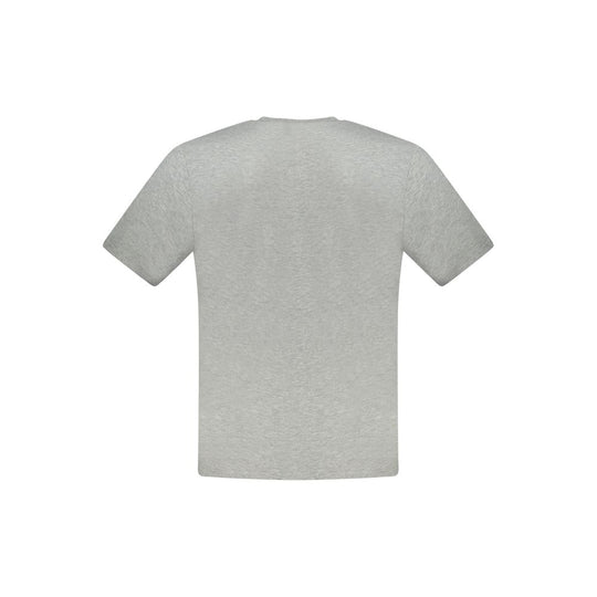 North Sails Gray Cotton Men T-Shirt