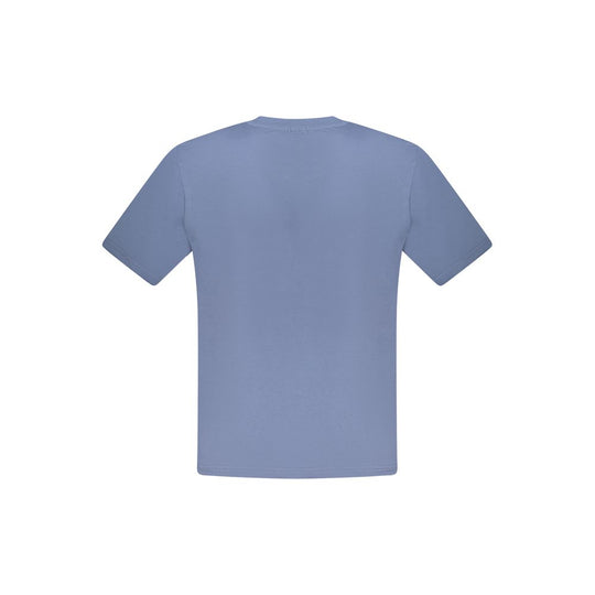 North Sails Blue Cotton Men T-Shirt