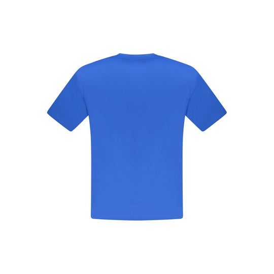 North Sails Blue Cotton Men T-Shirt