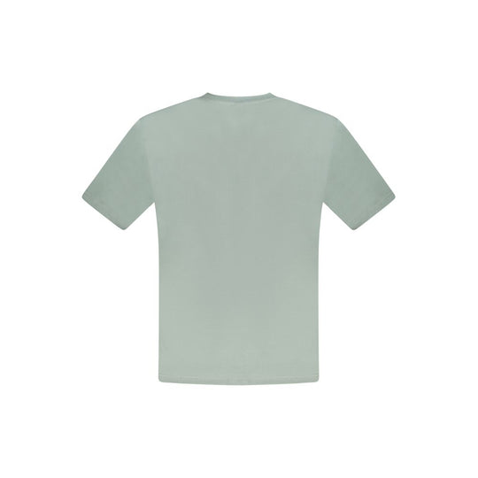 North Sails Green Cotton Men T-Shirt