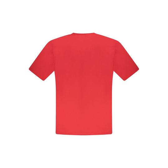 North Sails Red Cotton Men T-Shirt