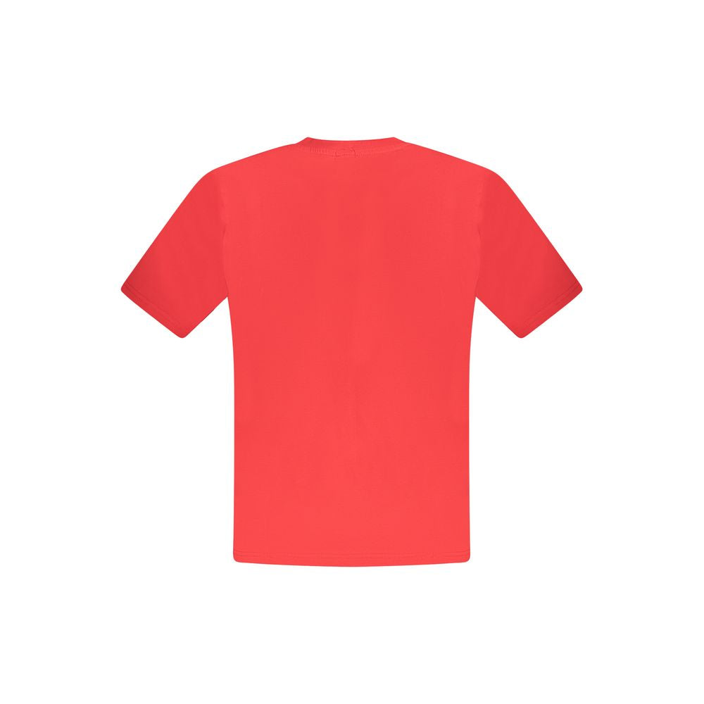 North Sails Red Cotton Men T-Shirt