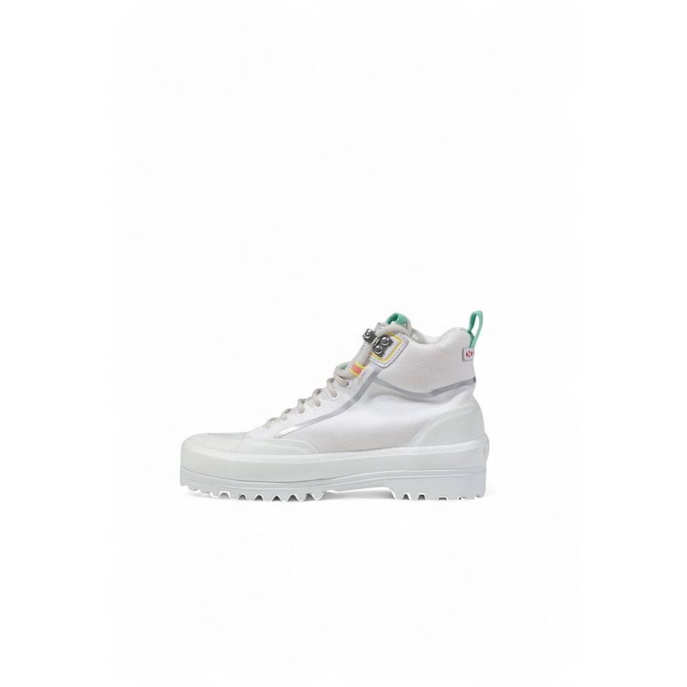 Superga White Fabric Sneaker - ACCEXO