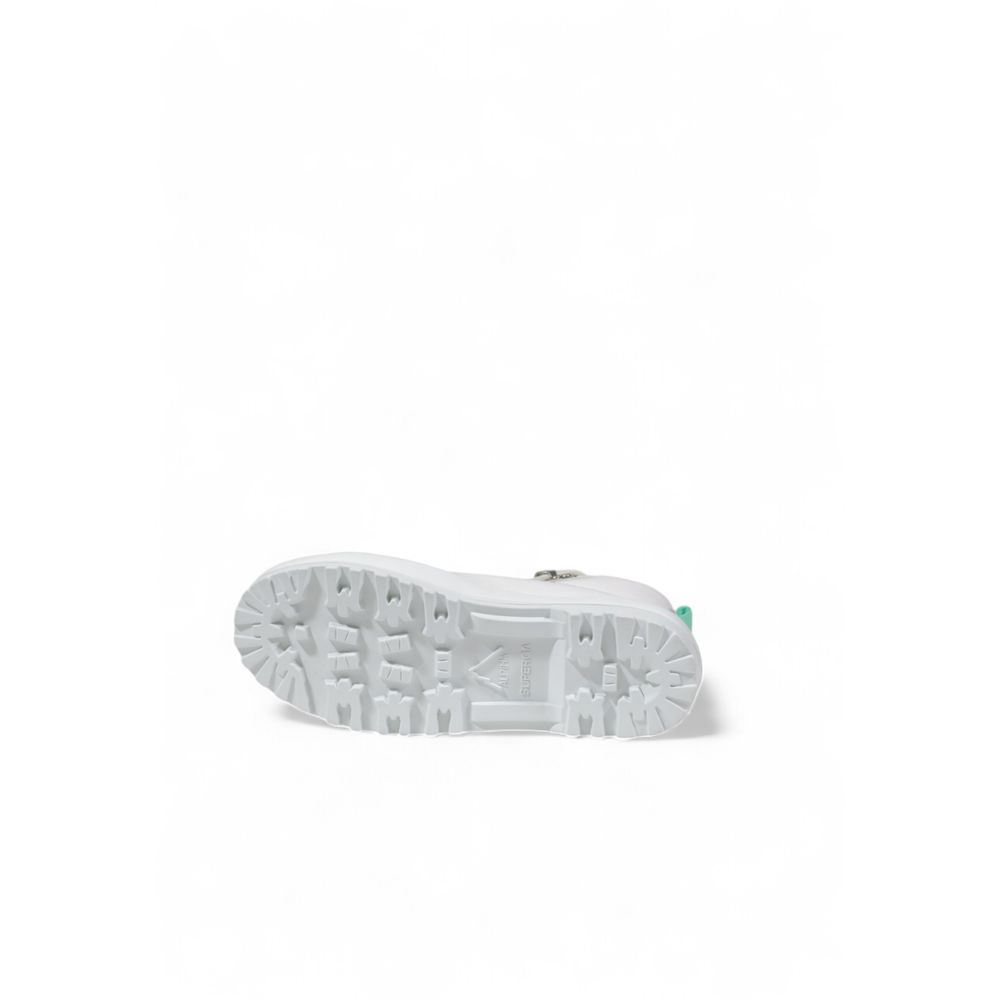 Superga White Fabric Sneaker - ACCEXO