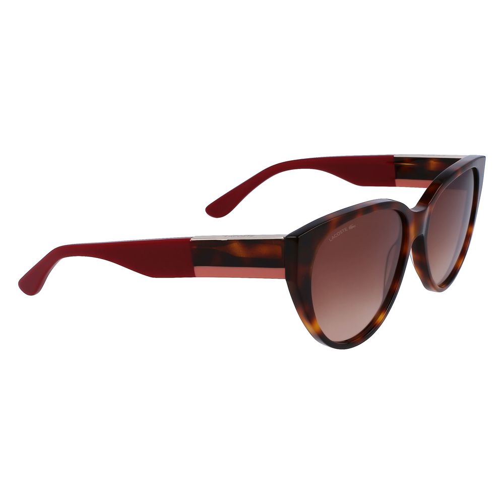 Lacoste Brown Acetate Sunglasses