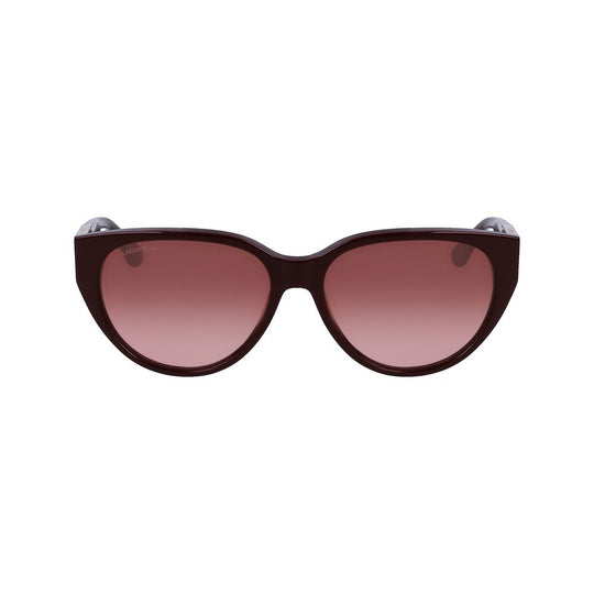 Lacoste Red Acetate Sunglasses