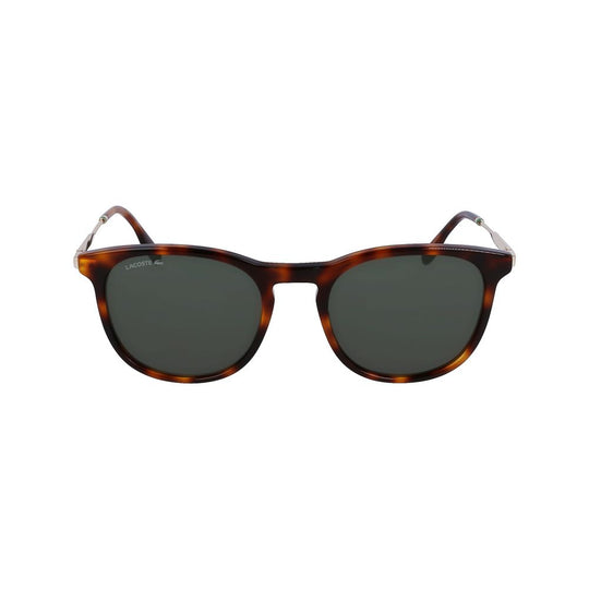 Lacoste Brown Acetate Sunglasses