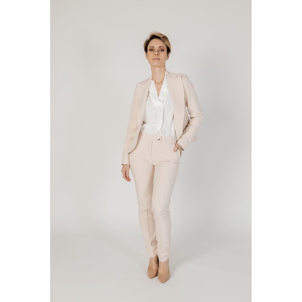 Rinascimento Beige Polyester Suits & Blazer