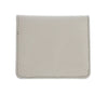 Dolce & Gabbana Sleek White Leather Condom Case Wallet