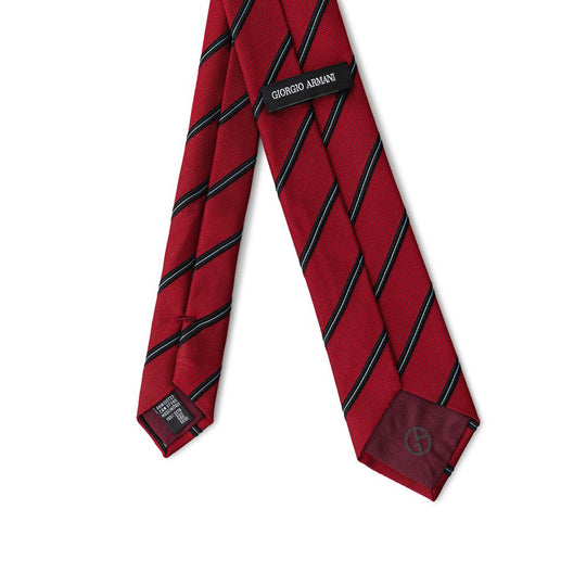 Giorgio Armani Red Silk Ties & Bowty