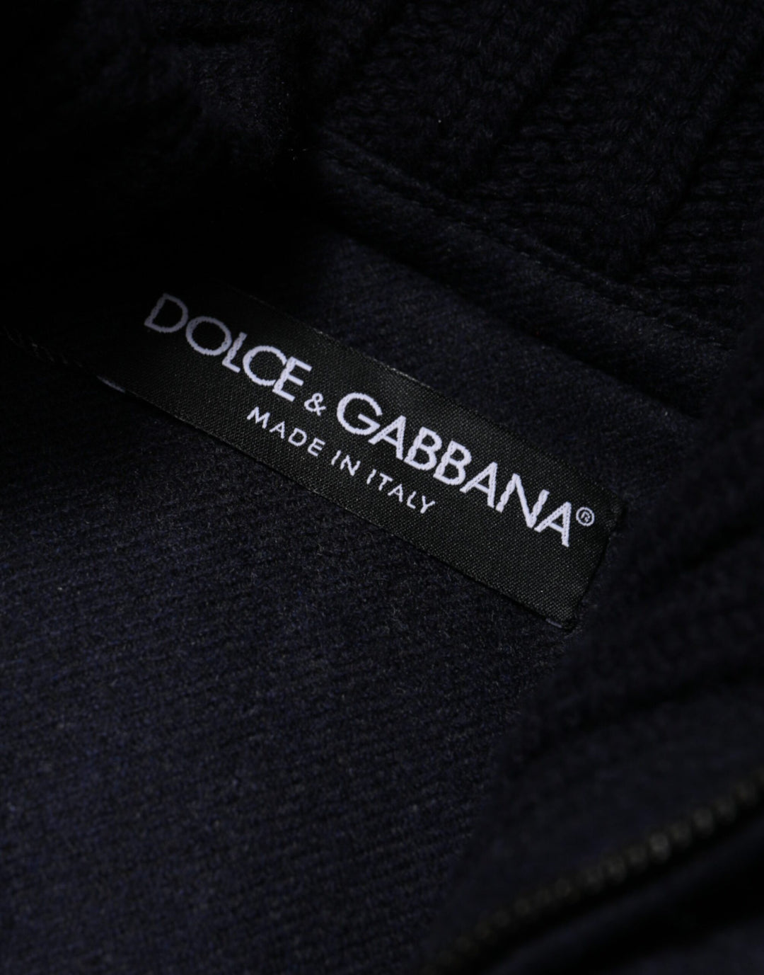 Dolce & Gabbana Black Nylon Hooded Puffer Men Coat Jacket