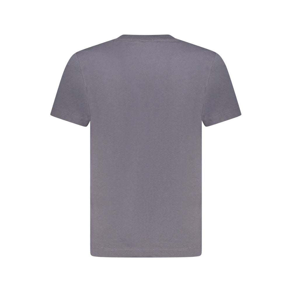 Calvin Klein Blue Cotton Men T-Shirt