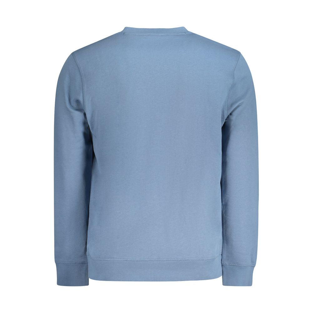 Hugo Boss Light Blue Cotton Men Sweater