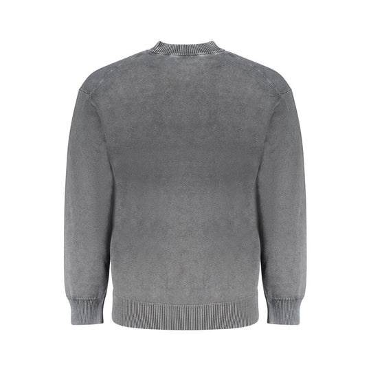 Hugo Boss Black Cotton Men Sweater