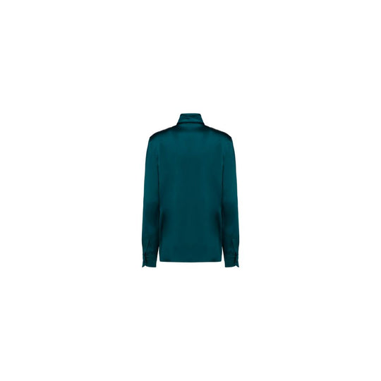 Tom Ford Emerald Green Blouse