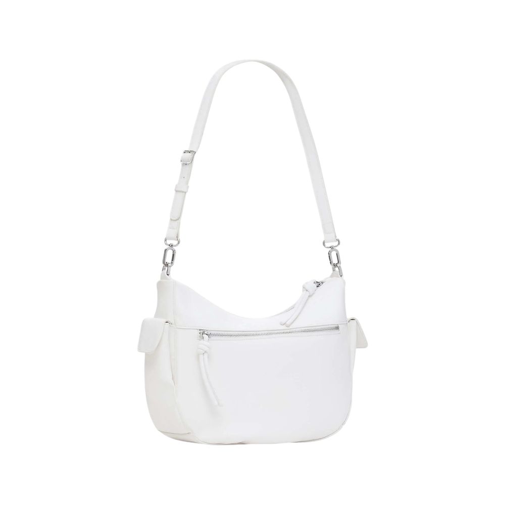 Desigual White Polyethylene Handbag