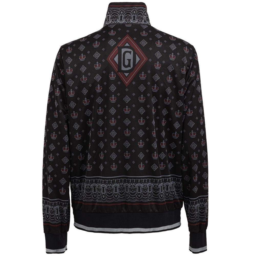 Dolce & Gabbana Black Polyester Sweater