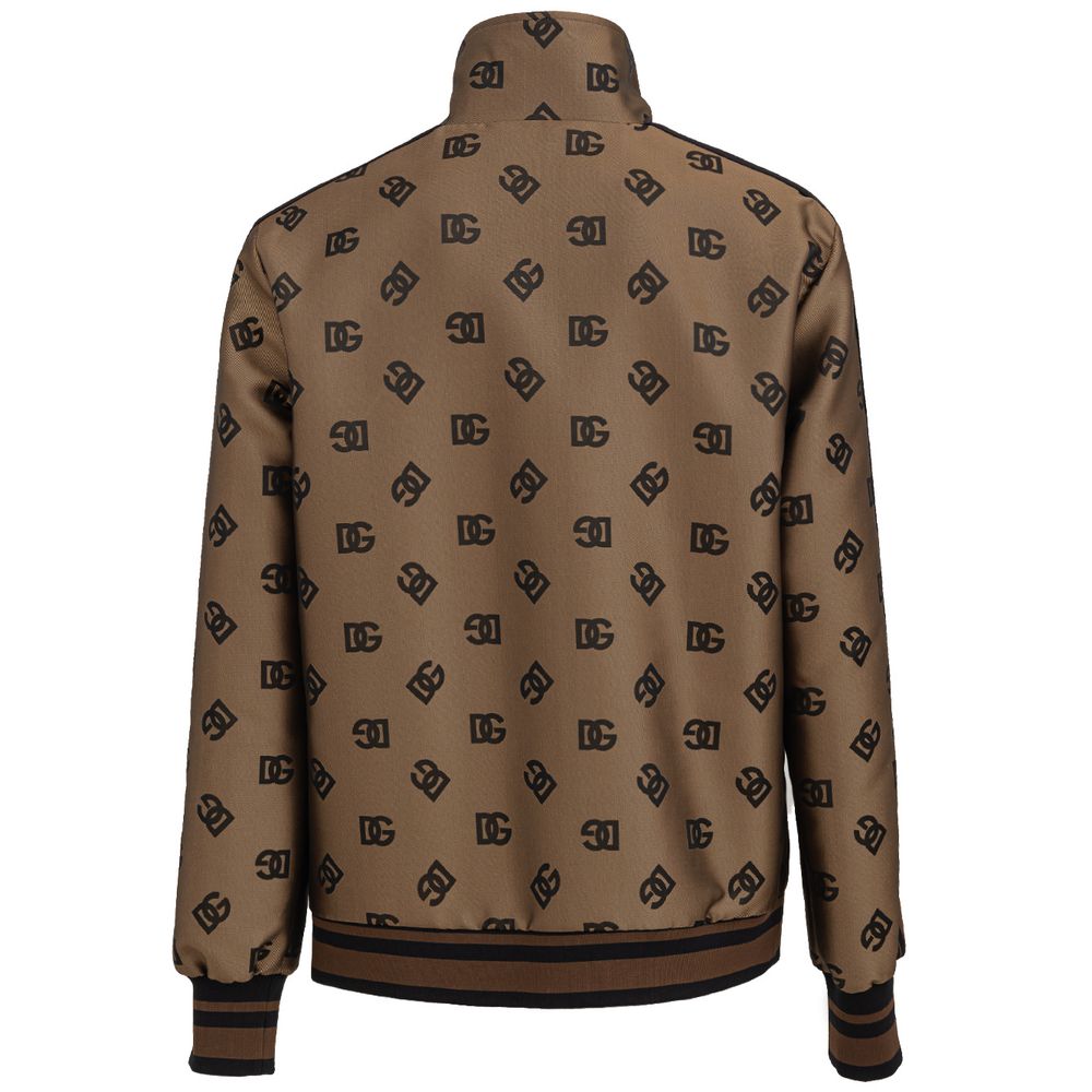 Dolce & Gabbana Bronze Polyester Jacket