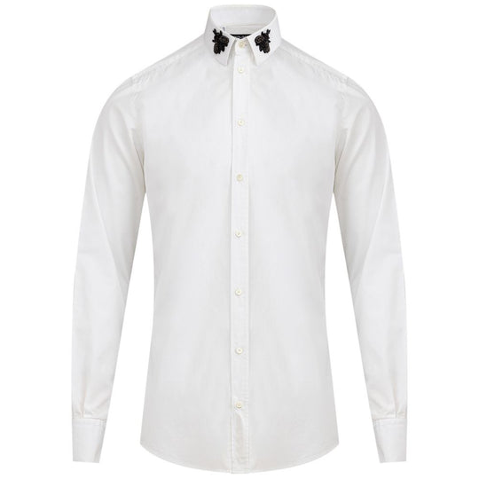 Dolce & Gabbana White Cotton Shirt