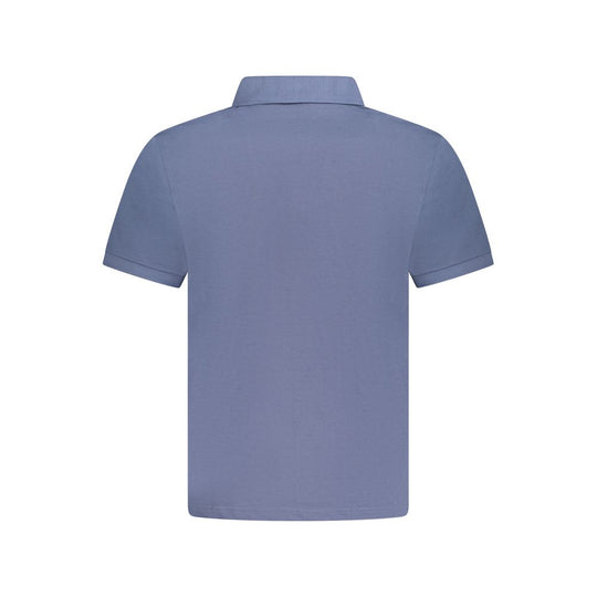 North Sails Blue Cotton Men Polo Shirt