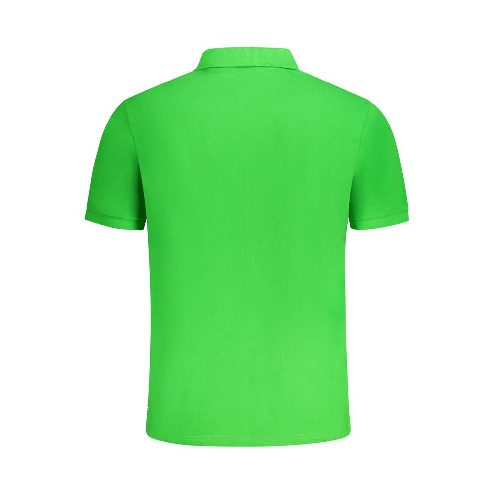 North Sails Green Cotton Men Polo Shirt