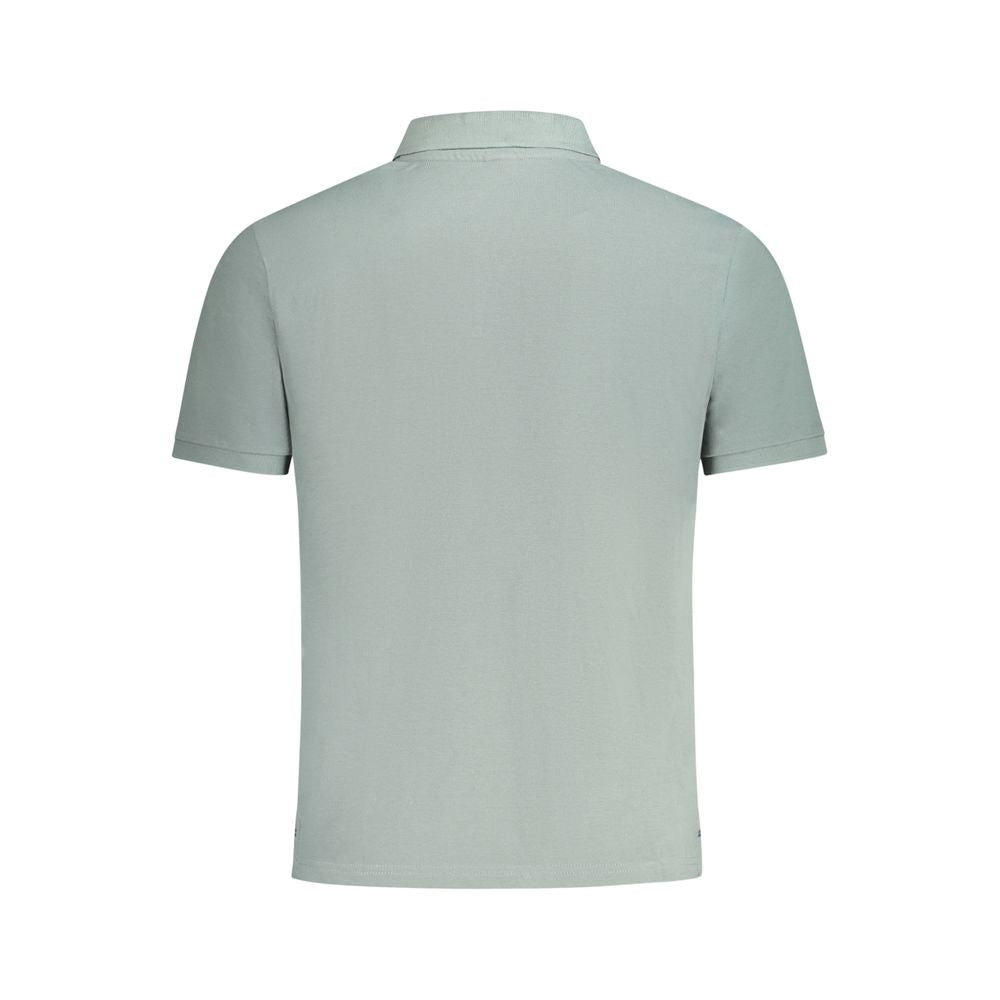 North Sails Green Cotton Men Polo Shirt