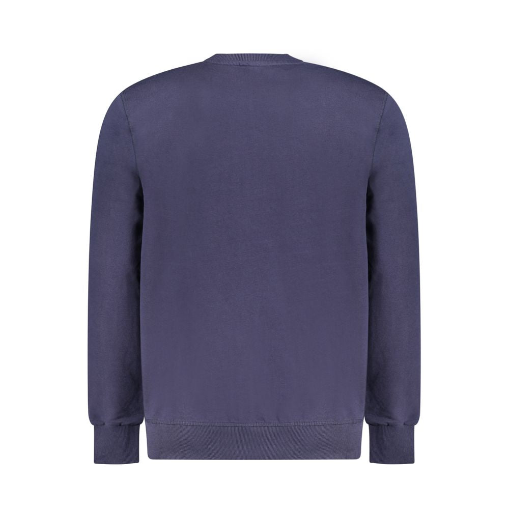 North Sails Blue Cotton Men Sweater