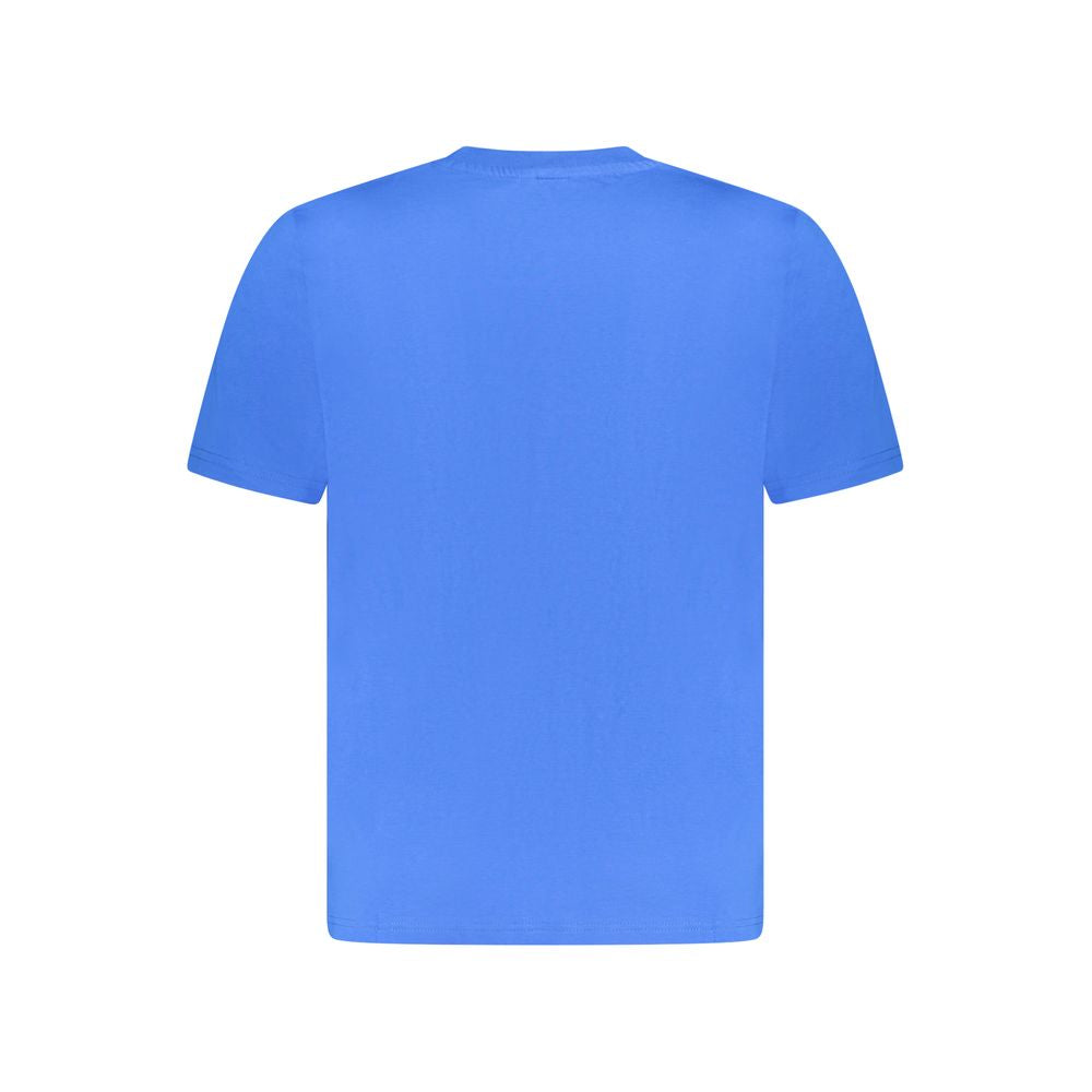 North Sails Blue Cotton Men T-Shirt