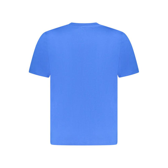 North Sails Blue Cotton Men T-Shirt