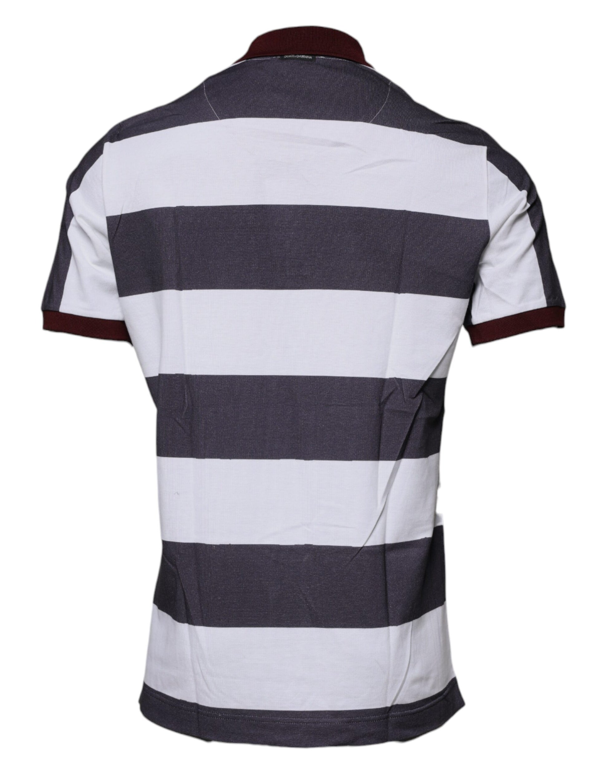 Dolce & Gabbana Multicolor Graphic Collared Polo T-shirt - ACCEXO