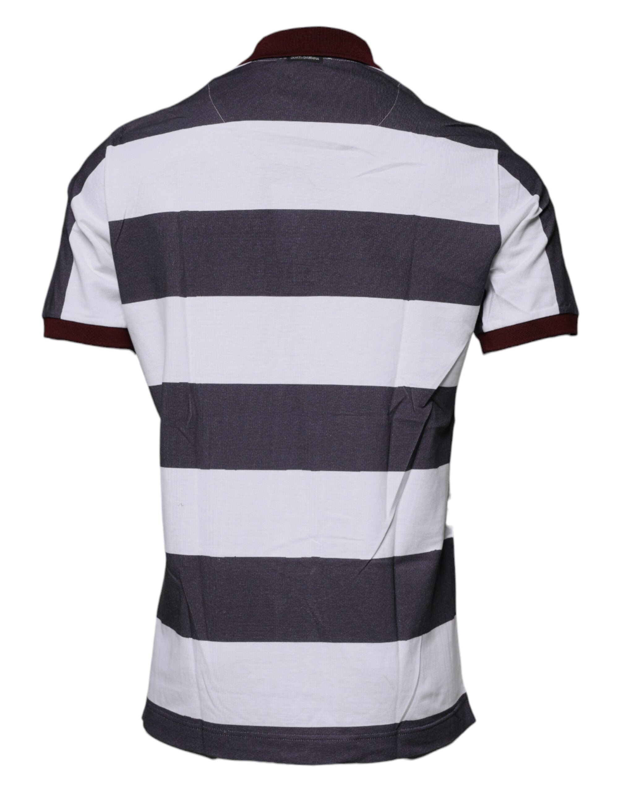 Dolce & Gabbana Multicolor Graphic Collared Polo T-shirt - ACCEXO