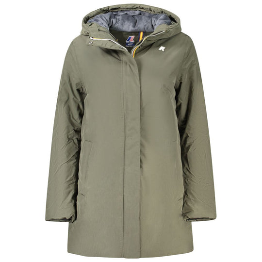 K-WAY Green Polyamide Jackets & Coat