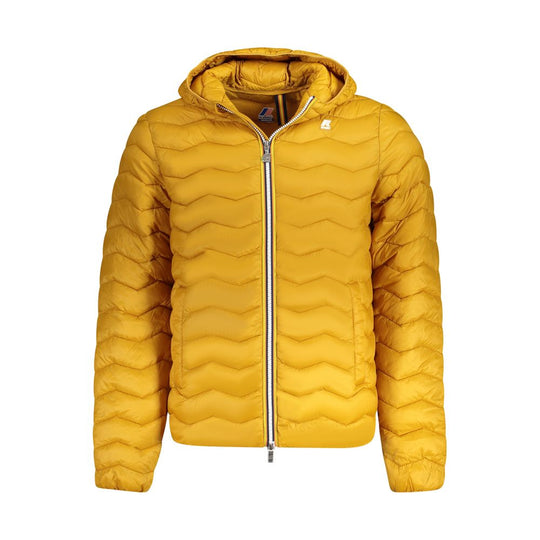 K-WAY Yellow Polyamide Men Jacket