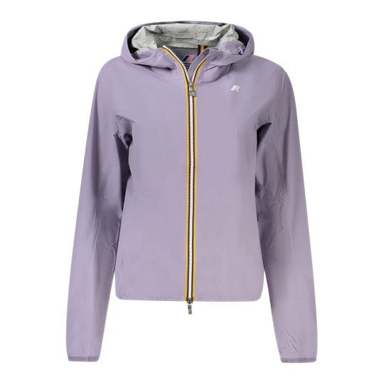 K-WAY Purple Polyester Jackets & Coat