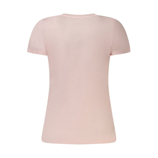 Pepe Jeans Pink Cotton Women T-Shirt