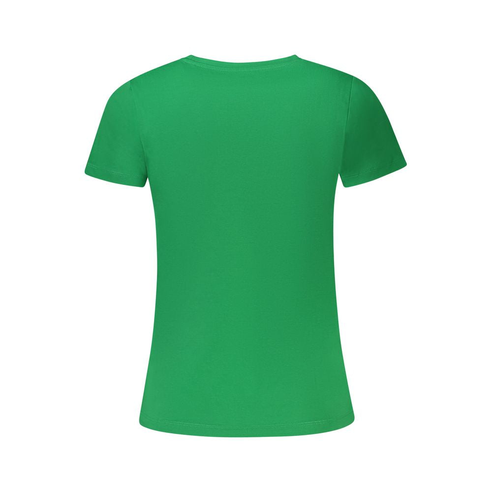 Pepe Jeans Green Cotton Tops & T-Shirt