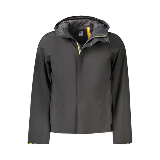 K-WAY Black Polyester Men Jacket