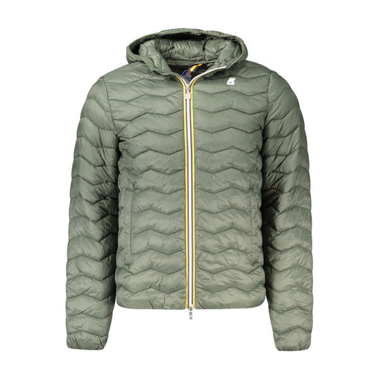 K-WAY Green Polyamide Men Jacket