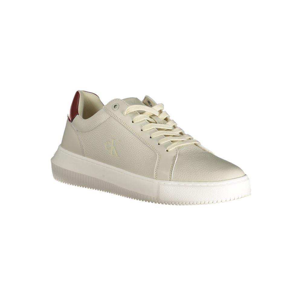 Calvin Klein Gray Polyethylene Men Sneaker