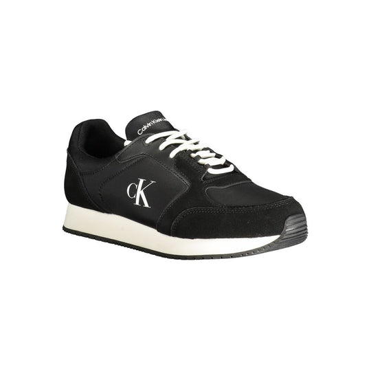 Calvin Klein Black Polyester Sneaker